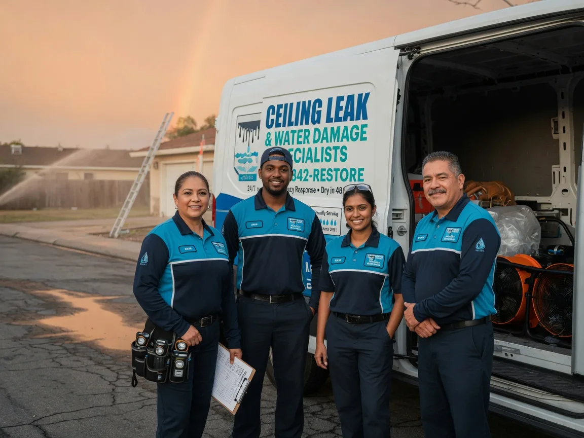 Ceiling Leak Cleanup company in Pink Hill, NC